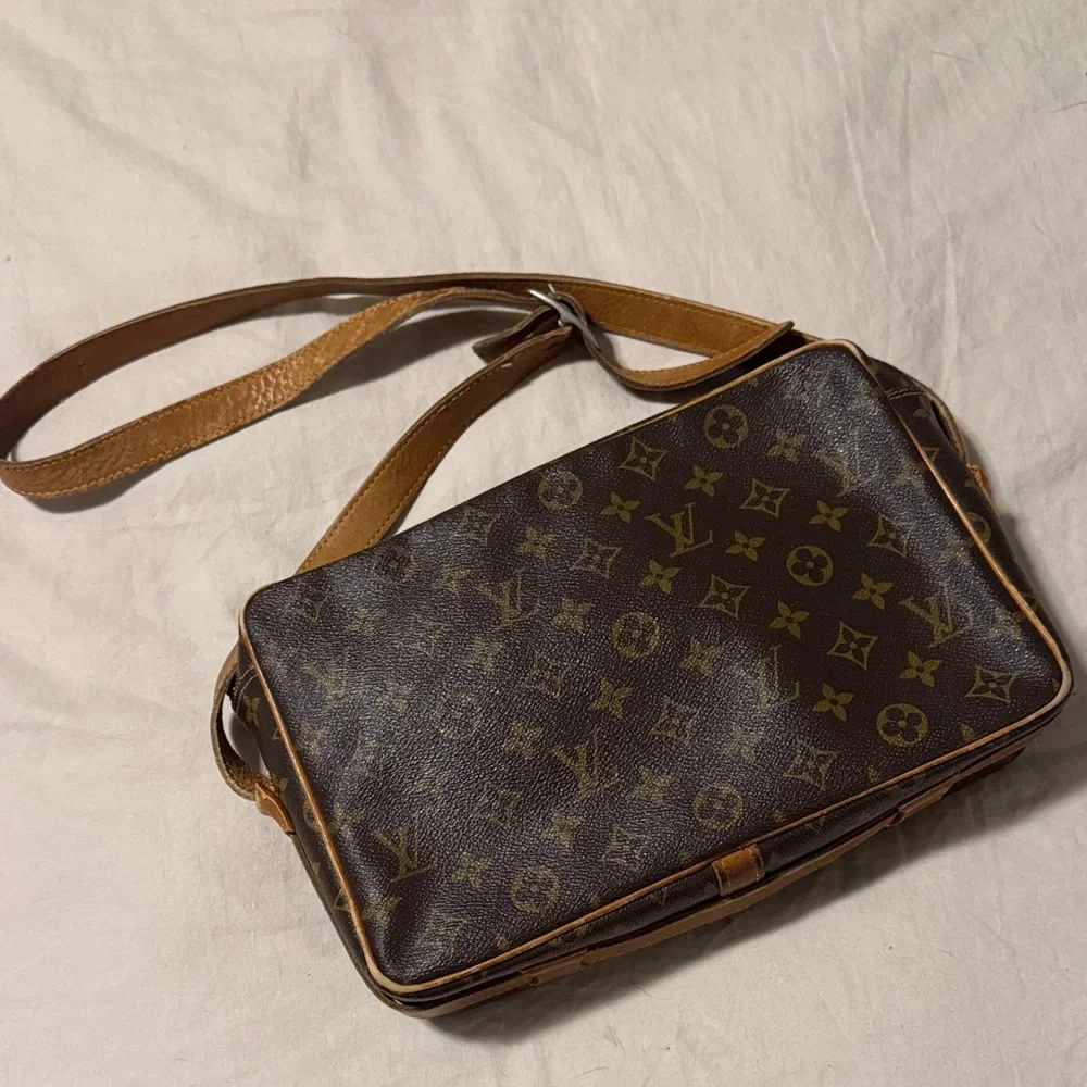 Louis Vuitton Brown Monogram Messenger Bag